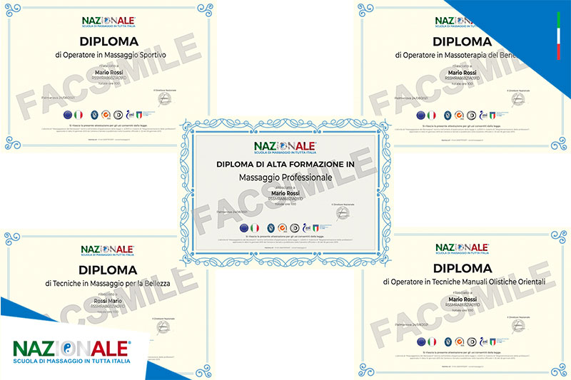 3 MOTIVI PER SCEGLIERE I DIPLOMI DI NAZIONALE®: UN INSIEME DI CORSI DI MASSAGGI COMPLETI, CONVENIENTI E ALTAMENTE PROFESSIONALIZZANTI