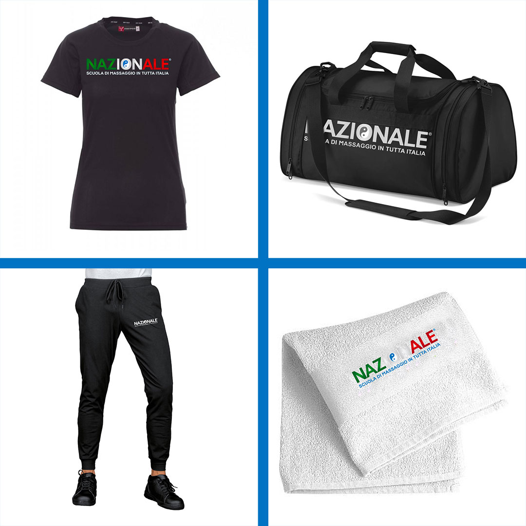 abbigliamento-attrezzature-shop-nazionale-.scuola-di-massaggio abbigloiamento e attrezzature shop Nazionale®
