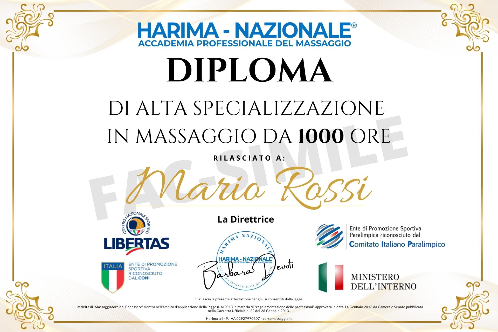 diploma massaggio, diploma massaggiatore professionale, diploma massaggiatore riconosciuto, coni, libertas, 1000 ore, Harima-Nazionale® giornata internazionale della famiglia i motivi per cui Nazionale® scuola di massaggi è una famiglia