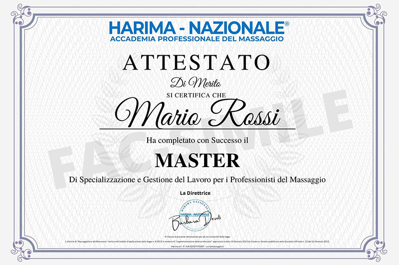 Un’occasione da non perdere: ecco il Master per Massaggiatori