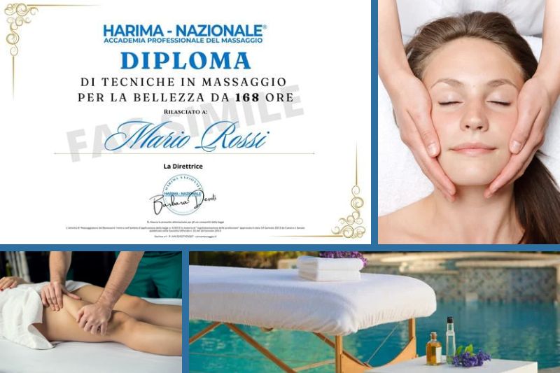 Diploma in Tecniche di Massaggio per la Bellezza: un ottimo modo per trovare subito lavoro